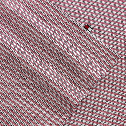 Tommy Hilfiger - Juego de sábanas Individuales con sábana Bajera y Fundas | 100% percal de algodón, sábana bajera de bolsillo profundo, tamaño individual, sábana encimera y fundas de almohada incluidas