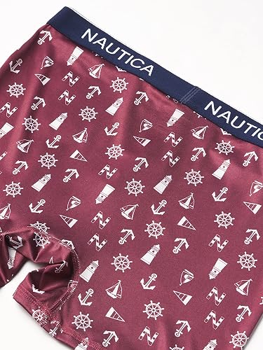 Nautica Paquete de 4 Calzoncillos Tipo Calzones Micro Ropa Interior de Hombres para Hombre