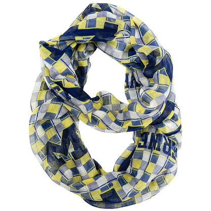 NCAA Infinity Bufanda - A cuadros - Michigan Wolverines