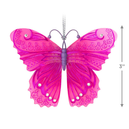 Hallmark - Adorno navideño de Recuerdo 2023, Mariposas , Regalo para Ella