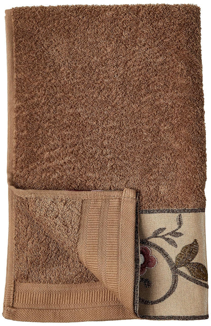 Popular Bath Toallas de baño, colección Larissa, Juego de 3 Piezas, diseño de Rosa