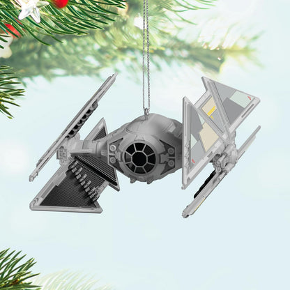 Hallmark - Adorno navideño de Recuerdo 2025, Star Wars: Andor Tie Avenger, Regalos para Fans de Star Wars
