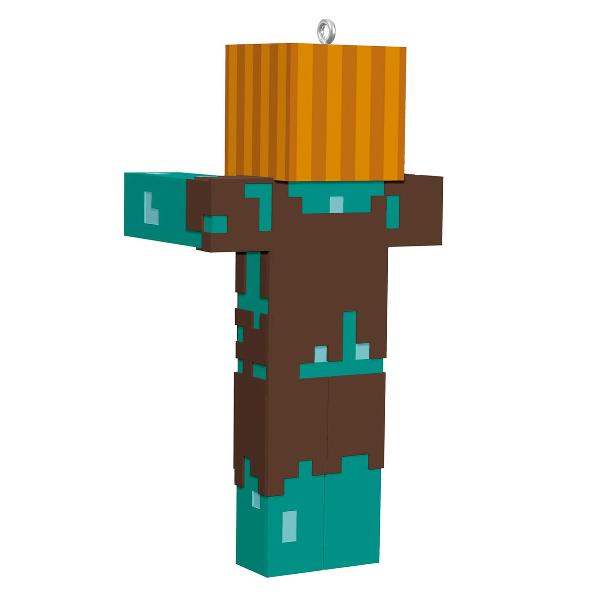 Hallmark - Adorno de Recuerdo de Halloween 2024, Minecraft ahogado con Calabaza Tallada, Regalos para Jugadores