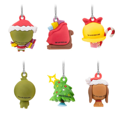 Hallmark Dr. Seuss's How The Grinch robó la Navidad Mini Adornos de Navidad, irrompibles, Juego de 6, Regalos de película de Navidad