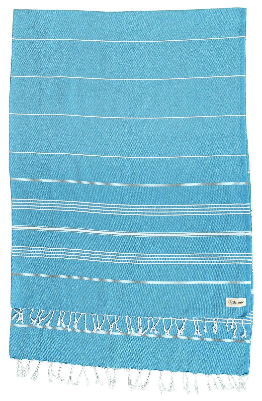 Bersuse Anatolia XL - Manta turca de 100% algodón, 61 x 82 Pulgadas, Color Azul Marino - 61x82 Inches - Azul marino
