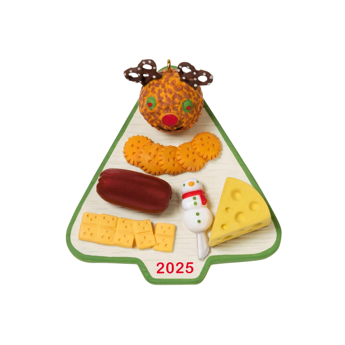 Hallmark - Adorno navideño de Recuerdo 2025, para Regalos de Comida