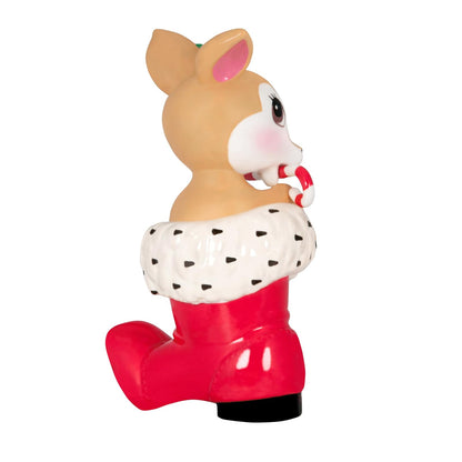 Hallmark - Adorno de Navidad 2024, Reno clásico, Porcelana, Regalos para los Amantes de la Navidad