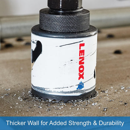 LENOX Tools Bi-Metal Speed Slot Arbored Hole Saw with T3 Technology, 1-1/4"