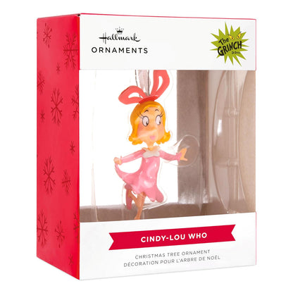 Hallmark Dr. Seuss's How The Grinch robó la Navidad Cindy-Lou Who - Adornos de Navidad, Regalos de película de Navidad