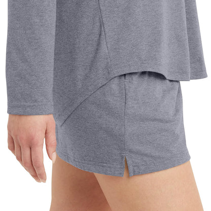Hanes Hanes Originals Treiblend - Playera Relajada de Manga Larga para Mujer Camisa para Mujer