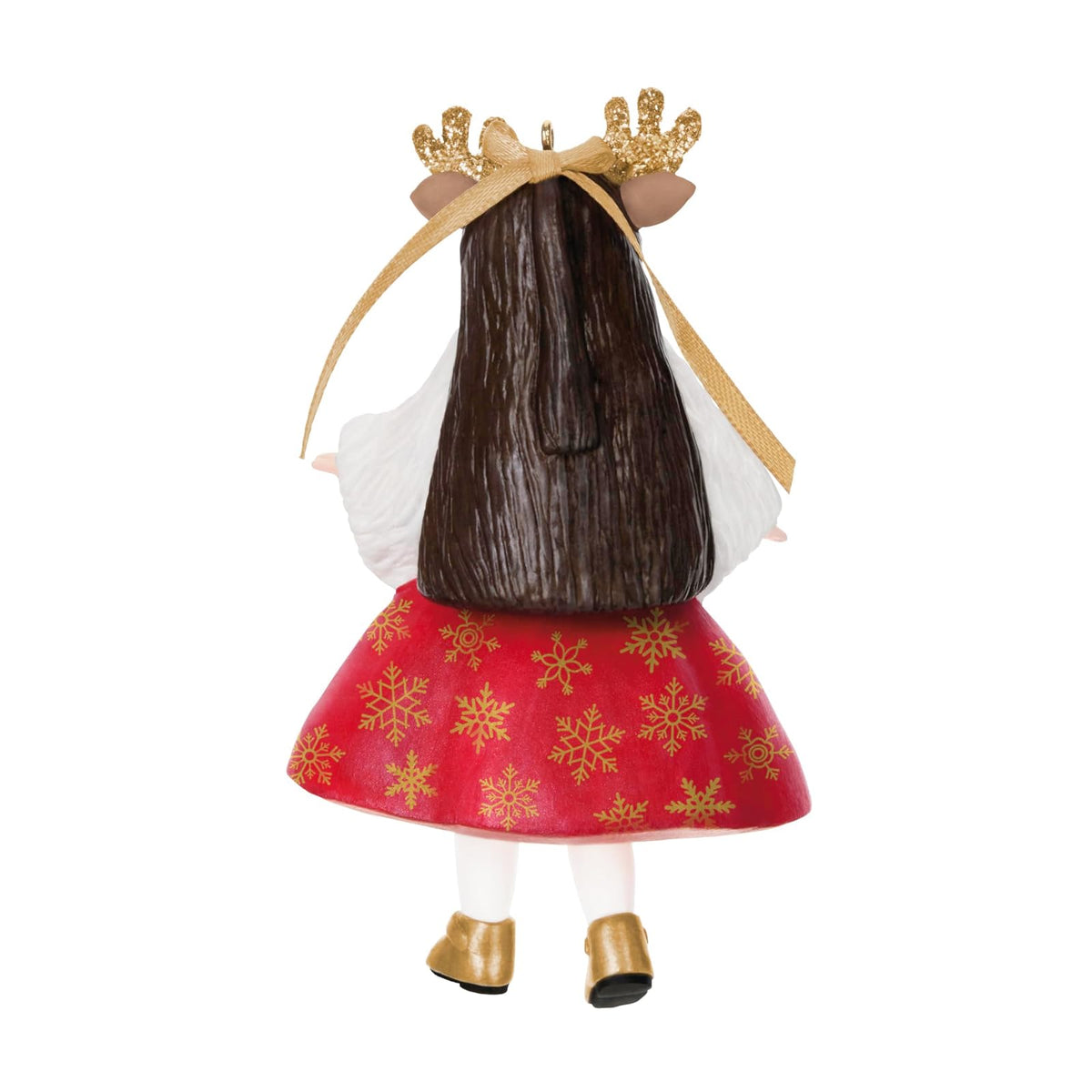Hallmark - Adorno navideño de Recuerdo 2025, Madame Alexander Deer Santa, Regalos para Ella