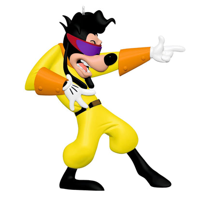 Hallmark - Adorno navideño de Recuerdo 2025, Disney A Goofy Movie MAX as Powerline, Regalos para Fans de Disney