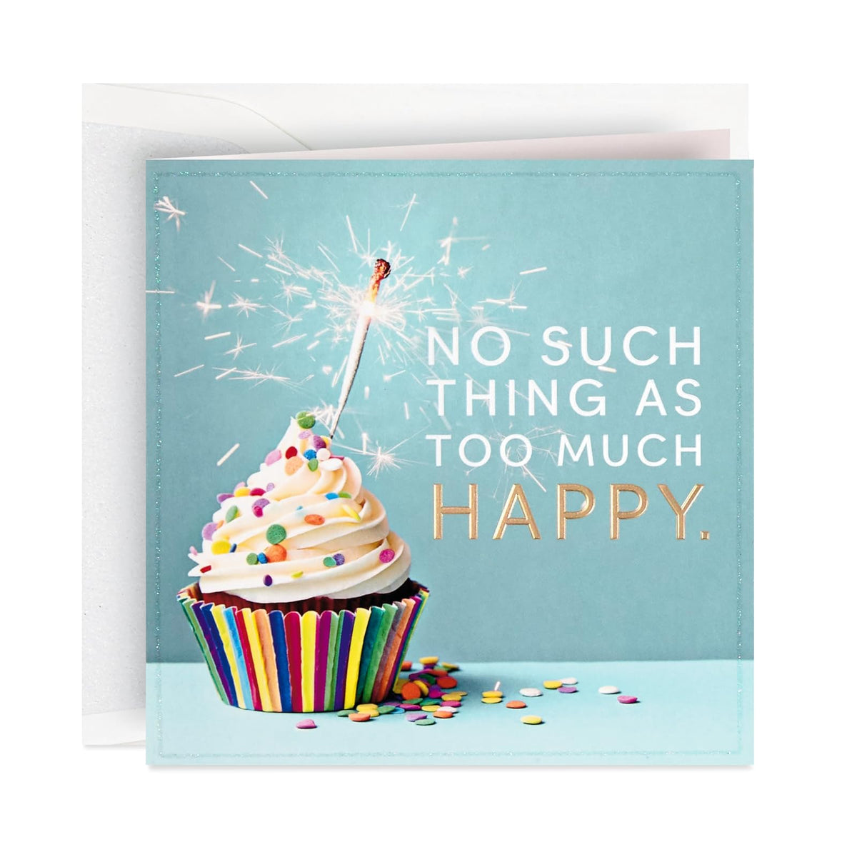 Tarjeta de Cumpleaños Hallmark con Sobre - Azul - claro