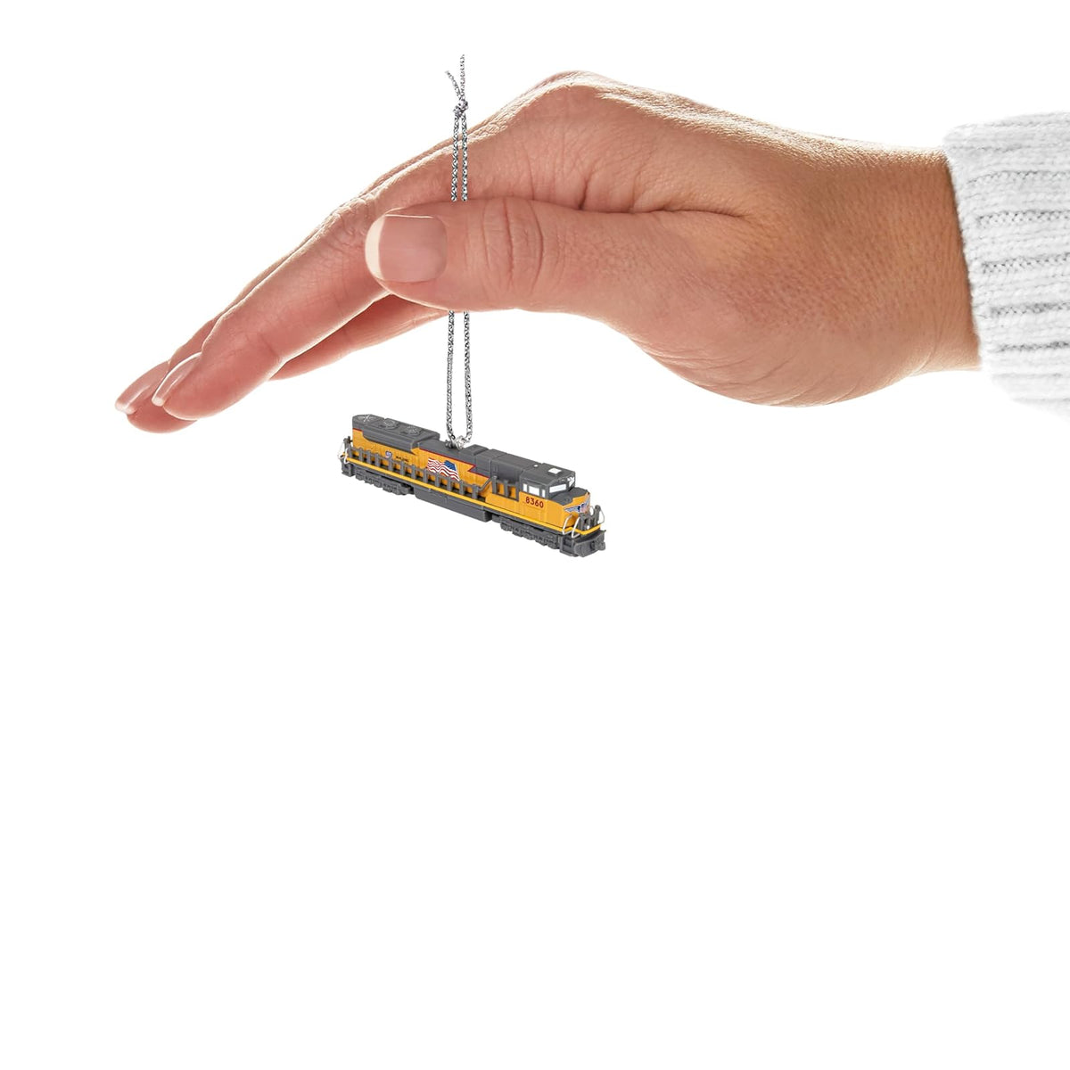Hallmark - Adorno navideño de Recuerdo 2024, Lionel Trains Union Pacific Legacy SD70ACE, Metal