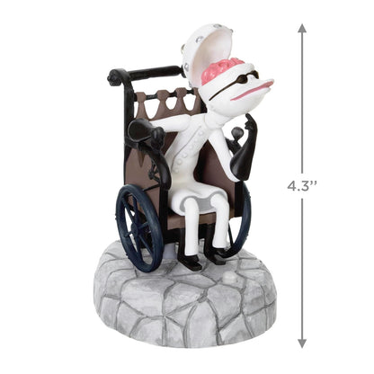 Hallmark - Adorno navideño de Recuerdo 2024, Disney Tim Burton's The Nightmare Before Christmas Dr. Finkelstein con luz y Sonido, Regalos para fanáticos de Disney