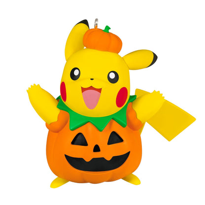 Hallmark - Adorno de Halloween 2025, Pokémon Halloween Pikachu, Regalos para fanáticos de Pokémon