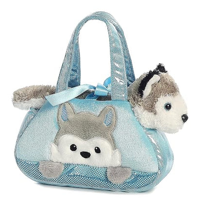 Aurora - Pet Carrier - Peek-A-Boo Husky - 17.78cm.