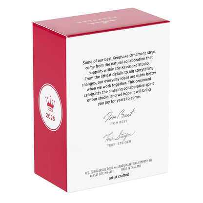 Hallmark - Adorno navideño de Recuerdo 2025, Estrella de béisbol 2025, Regalos para fanáticos de los Deportes