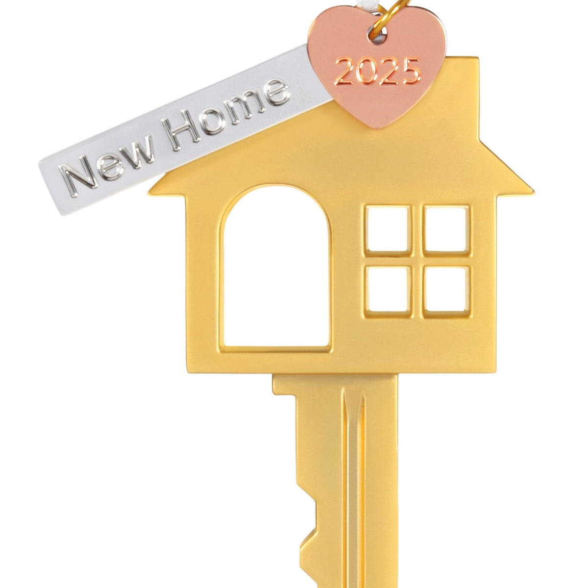 Hallmark - Adorno de Navidad 2025, New Home 2025, Metal, Regalos de inauguración de la casa