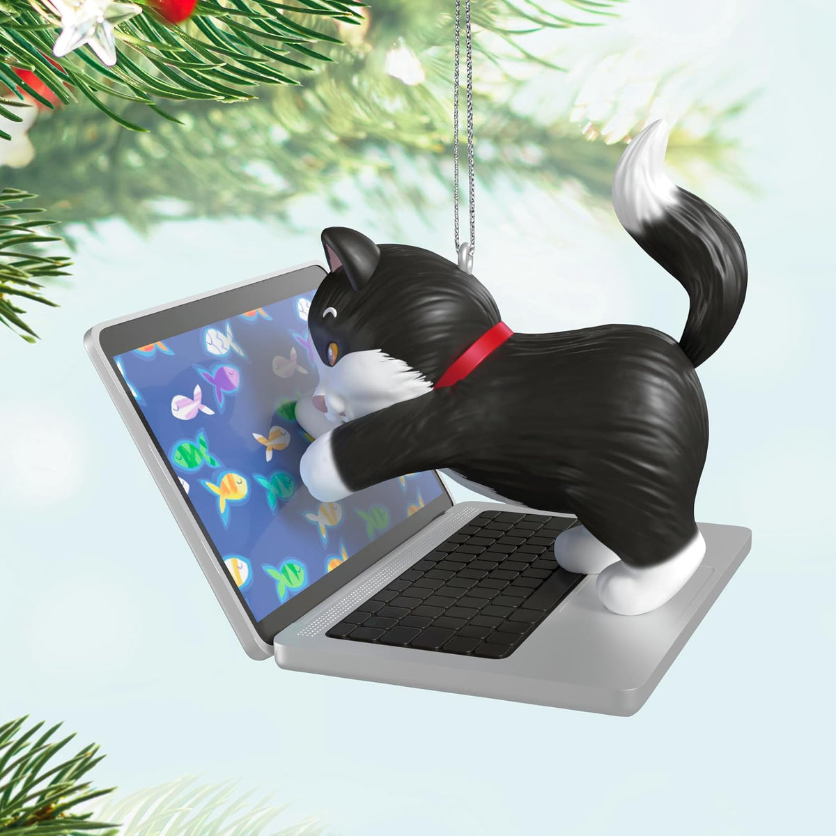 Hallmark - Adorno navideño de Recuerdo 2025, Gatitos traviesos, Regalos para Amantes de los Animales
