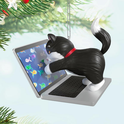 Hallmark - Adorno navideño de Recuerdo 2025, Gatitos traviesos, Regalos para Amantes de los Animales