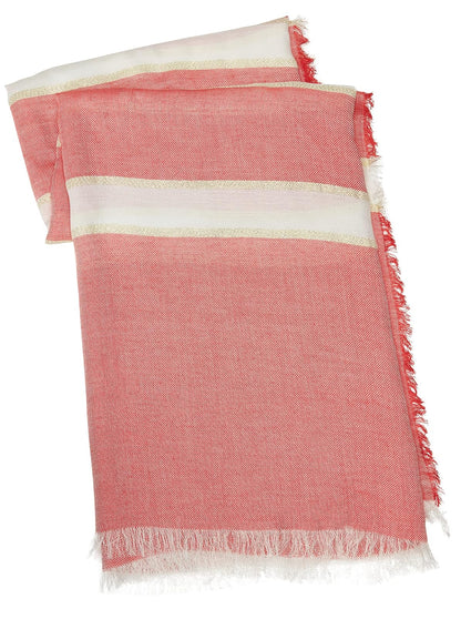 Mud Pie Shimmer Stripe Scarf BufandaMujer