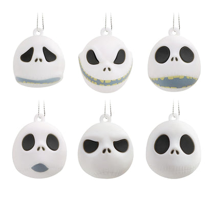 Hallmark Mini Adornos Navideños Marvel Super Heroes, Juego de 6 - Negro, Blanco, Rojo