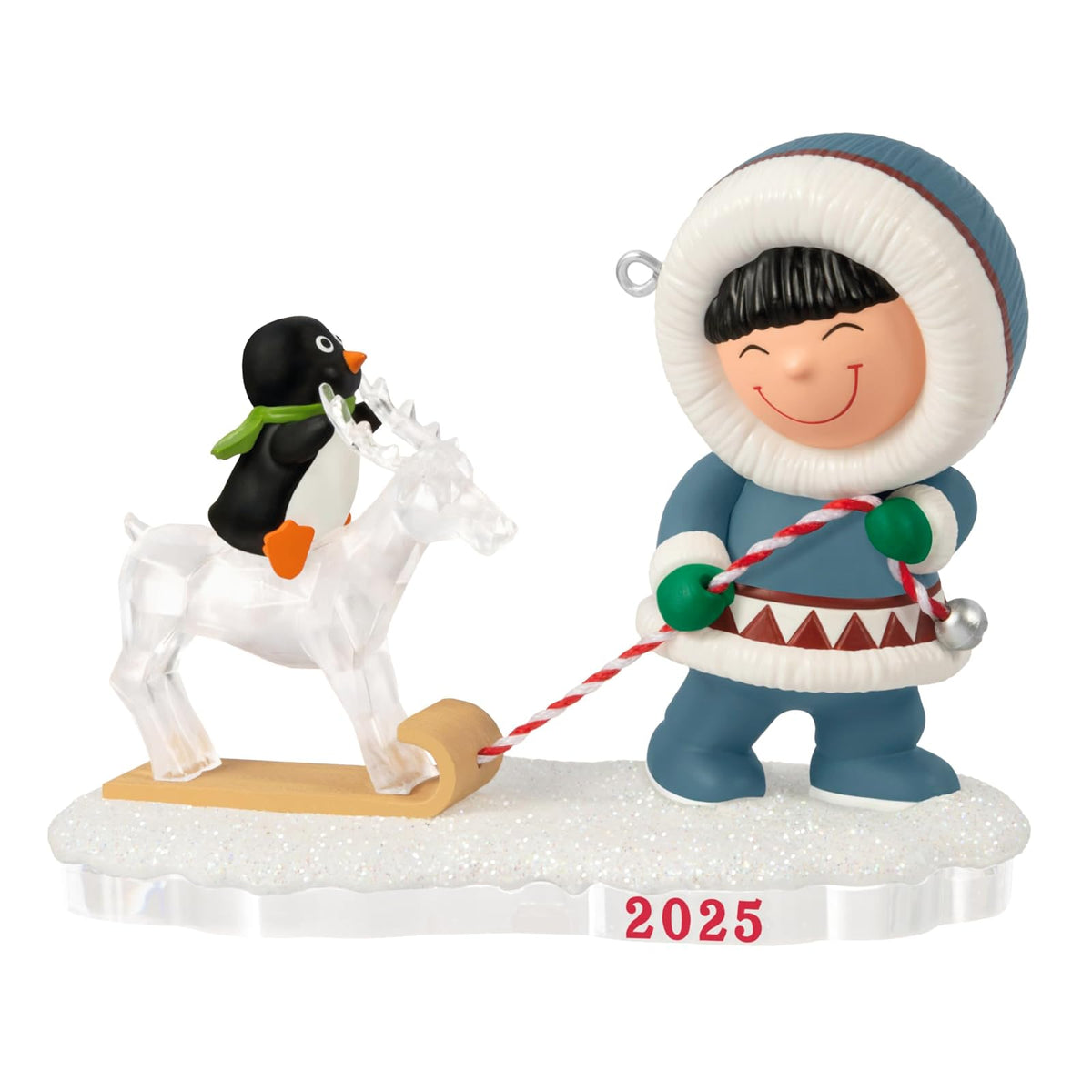 Hallmark - Adorno navideño de Recuerdo 2025, Frosty Friends 2025, Regalos de coleccionista de muñeco de Nieve