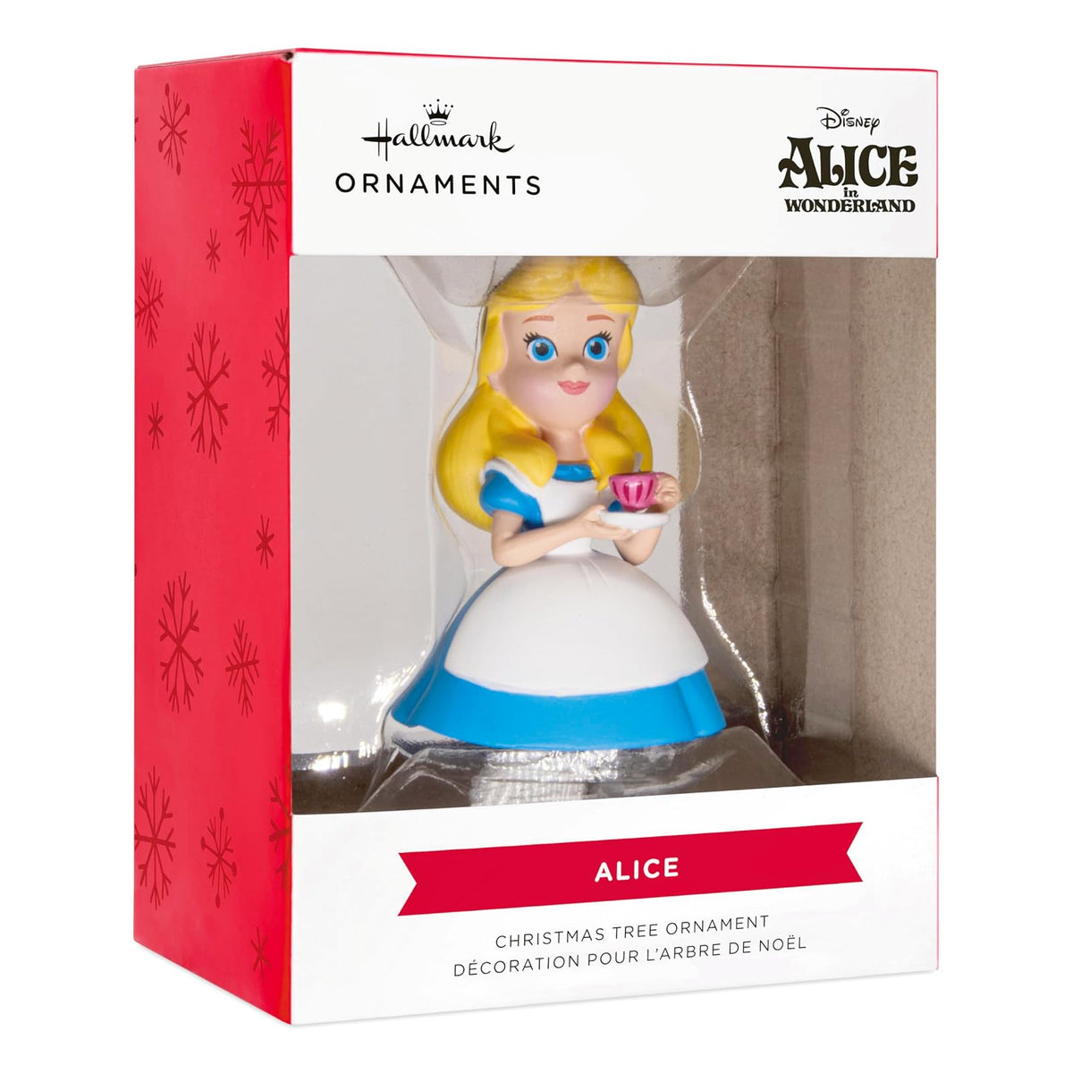 Hallmark - Adornos de Navidad de Alicia en el País de Las Maravillas, Regalos para Fans de Disney