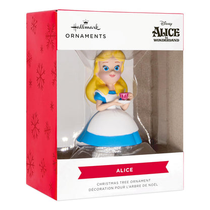 Hallmark - Adornos de Navidad de Alicia en el País de Las Maravillas, Regalos para Fans de Disney