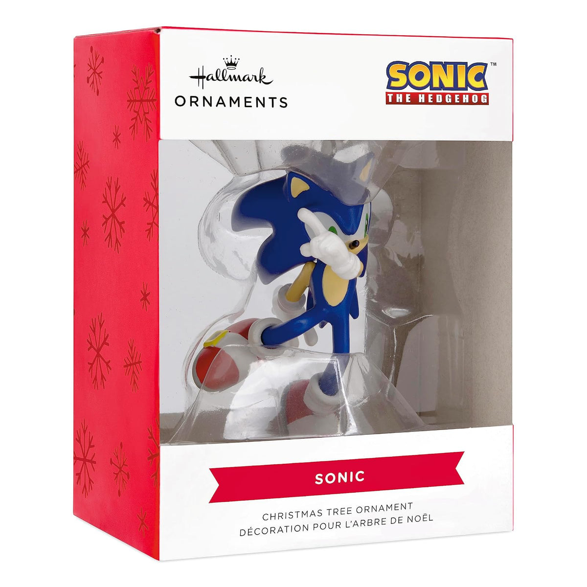 Hallmark Sonic The Hedgehog Action Pose - Adorno navideño