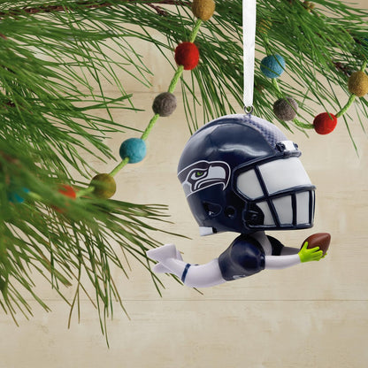 Hallmark NFL Seattle Seahawks Bouncing Buddy - Adorno navideño