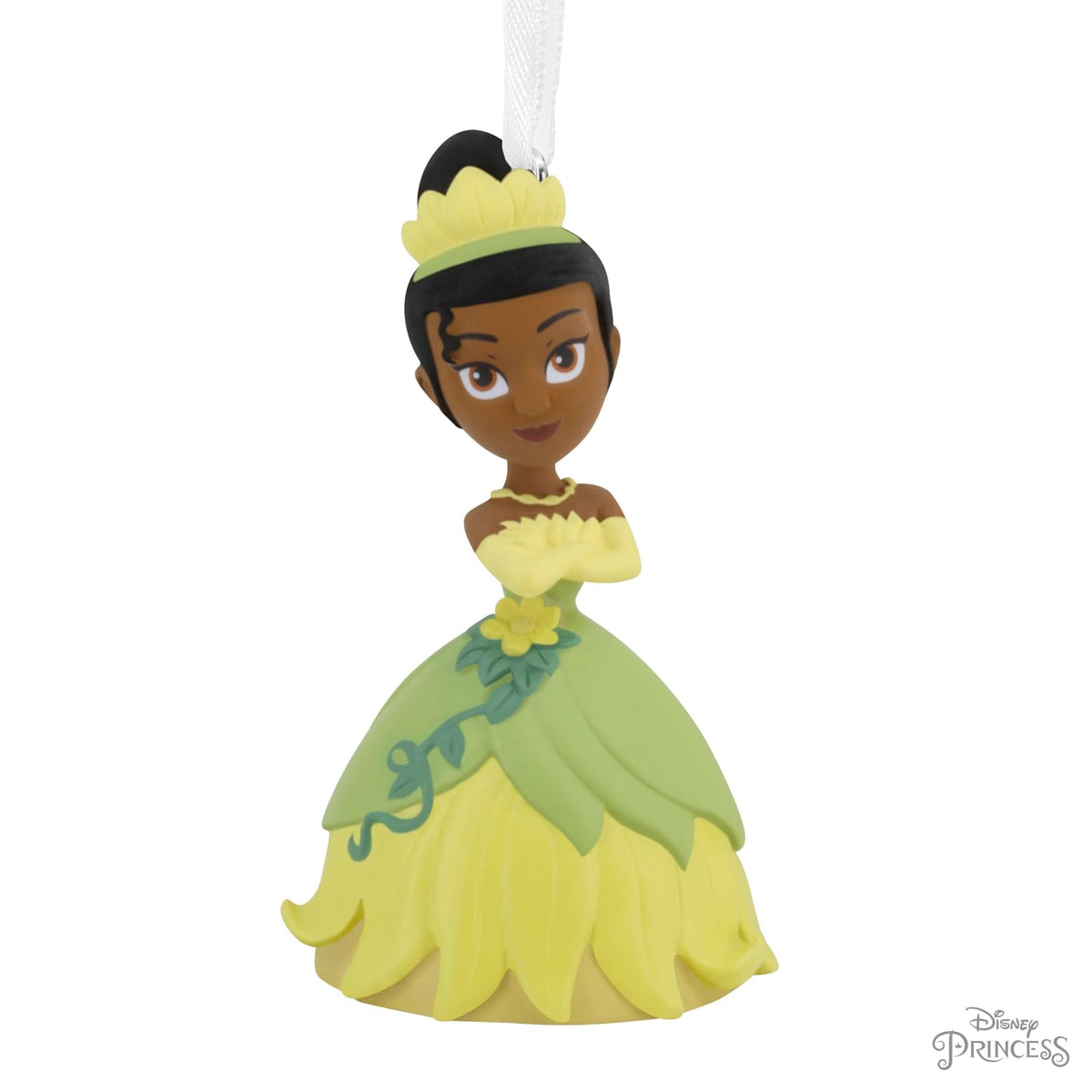 Hallmark Disney Princess Tiana - Adorno de Navidad estilizado, Regalos para Fans de Disney