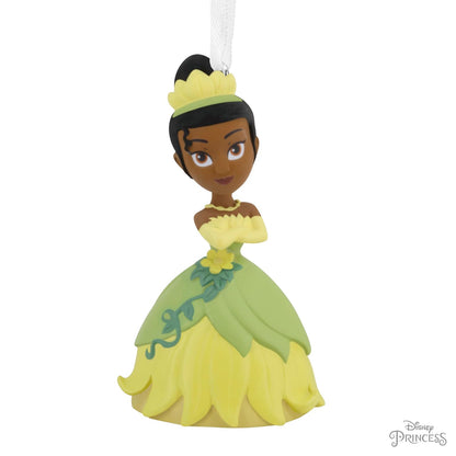 Hallmark Disney Princess Tiana - Adorno de Navidad estilizado, Regalos para Fans de Disney