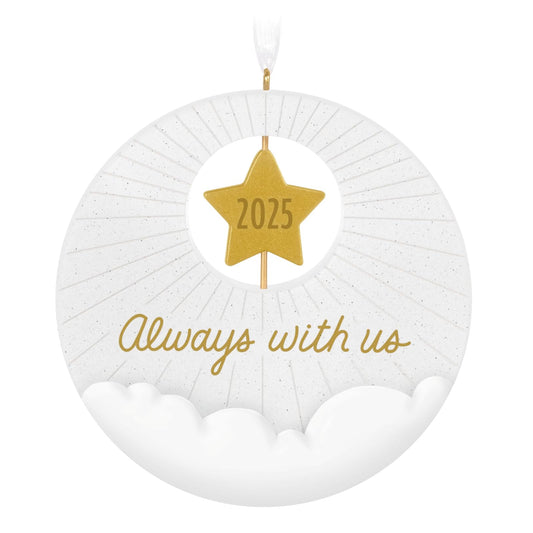 Hallmark - Adorno navideño de Recuerdo 2025, Always with Us 2025, Regalos de Recuerdo
