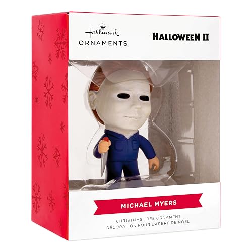 Hallmark - Adornos de Navidad de Michael Myers para Halloween, Regalos de película