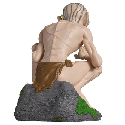 Hallmark - Adorno navideño de Recuerdo 2025, El Señor de los Anillos Gollum con Sonido y Movimiento, Regalos de película