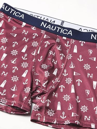 Nautica Paquete de 4 Calzoncillos Tipo Calzones Micro Ropa Interior de Hombres para Hombre