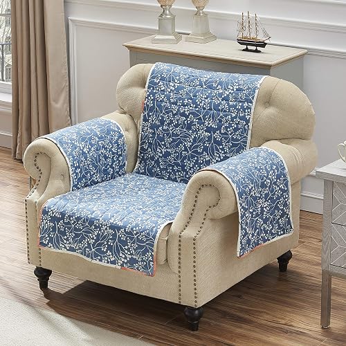 Barefoot Bungalow Willow Cubierta para Muebles, Reversible, Tamaño sillón, 206 x 206 cm