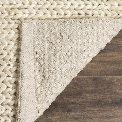 Safavieh, Alfombra Sisal Natural Fiber Collection, NF525A-2, Crema, 60.96 cm x 91.44 cm