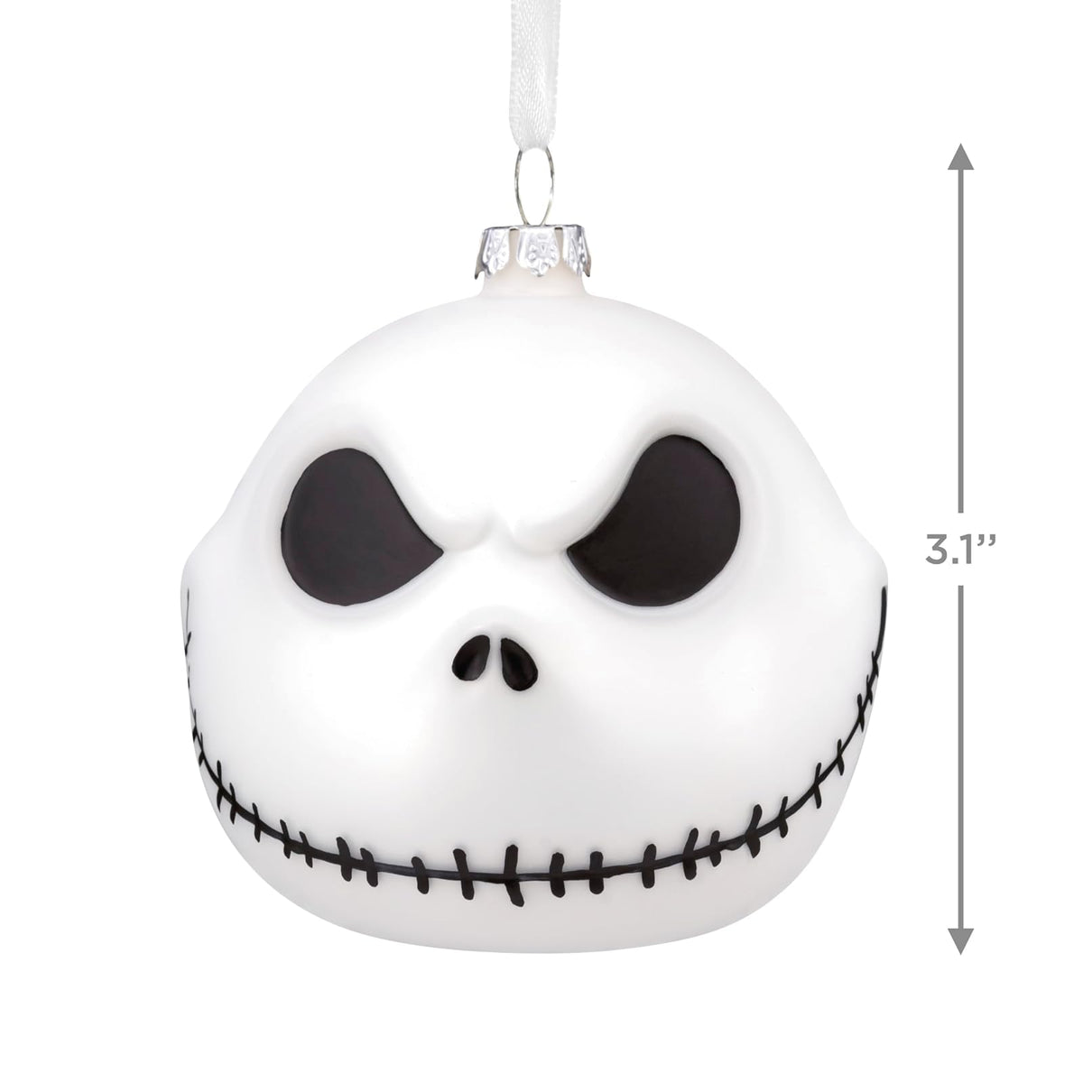 Hallmark Disney Tim Burton's The Nightmare Before Christmas Jack Skellington - Adorno navideño de Vidrio soplado