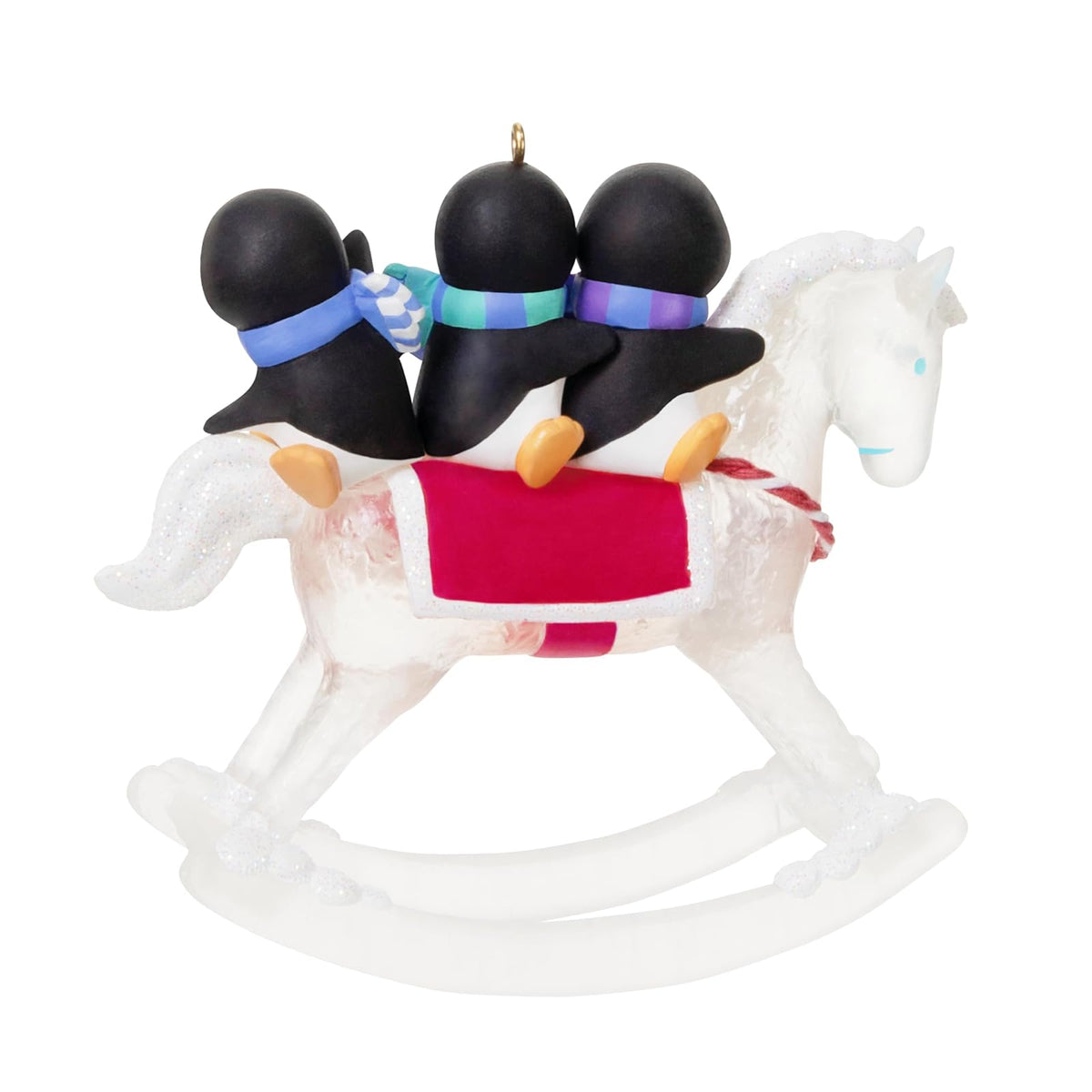 Hallmark - Adorno de Navidad 2025, un Regalo de Papá Noel, Regalo para los Amantes de los pingüinos