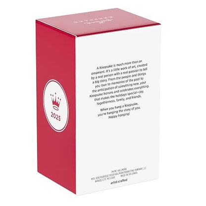 Hallmark - Adorno navideño de Recuerdo 2025, Disney The Little Mermaid A Fin-Tastic Friendship, Regalos para Fans de Disney