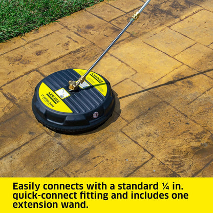 Karcher - Accesorio Limpiador de Superficies a presión de 15 Pulgadas, clasificación 3200 PSI