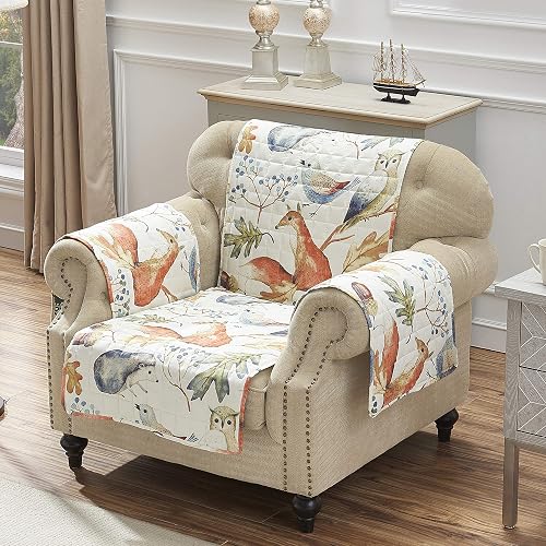 Barefoot Bungalow Willow Cubierta para Muebles, Reversible, Tamaño sillón, 206 x 206 cm