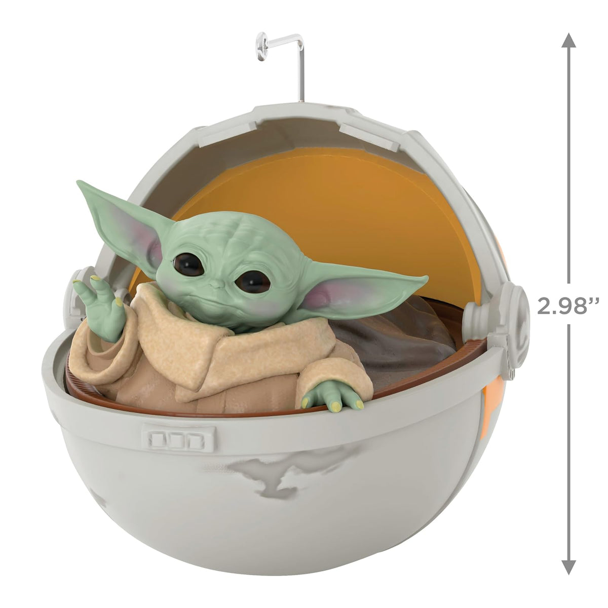 Hallmark - Adornos de Navidad de Star Wars: The Mandalorian Grogu, Regalos para Fans de Star Wars