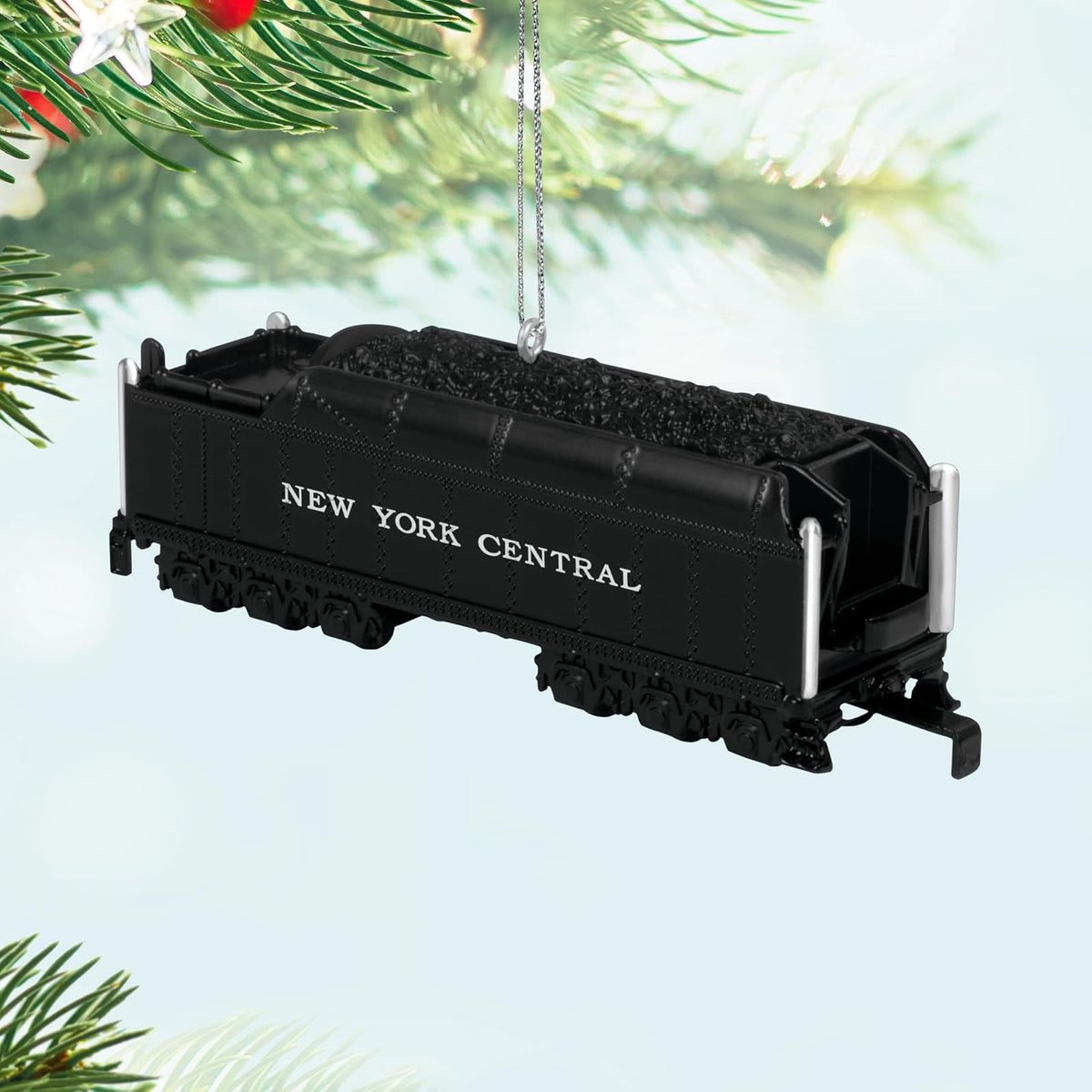 Hallmark - Adorno de Navidad 2025, Lionel New York Central Vanderbilt Tender, Metal, Regalos para los Amantes del Tren