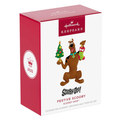 Hallmark - Adorno navideño de Recuerdo 2025, Scooby-Doo, Regalo de Dibujos Animados