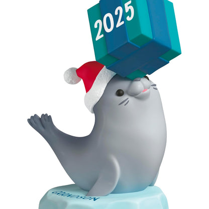Hallmark - Adorno navideño de Recuerdo 2025, Sello Nieto 2025