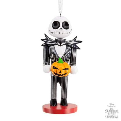 Hallmark Disney Tim Burton's The Nightmare Before Christmas Jack Skellington - Adorno de Navidad para Cascanueces, Regalos para fanáticos de Disney